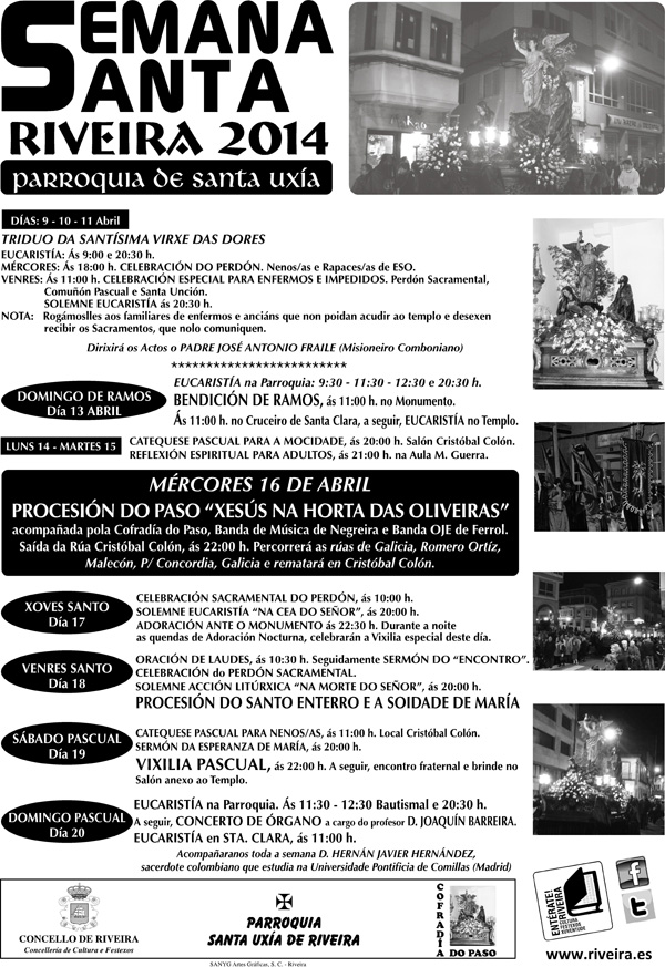Semana Santa en Ribeira 2014 Ribeira